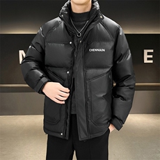 高品质立领拼接羽绒服男士冬季新款潮流帅气轻薄外套高品质男装，男装羽绒服，星座1013