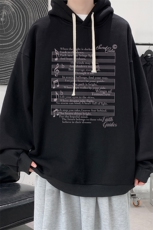 连帽卫衣男大码胖子帽衫大号运动服WY2428-P35，男装卫衣，电商A040