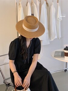 2022香丽迪高级感长款连衣裙图片