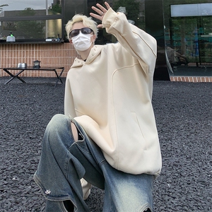 美式连帽卫衣男秋季宽松休闲百搭上衣914-4-Q44P55