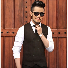 男士中世纪复古马甲M102P40，男装背心/马甲，星座1314