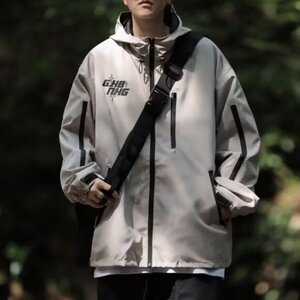 轻薄防晒衣男夏季新款美式户外休闲外套男生青少年潮牌冰丝防晒服图片
