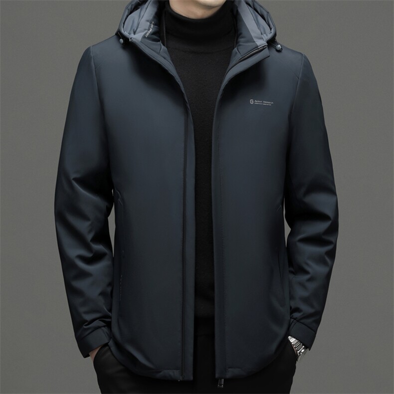 SNNYR89711秋冬新款2023年男士休闲羽绒服加厚保暖夹克外套P300图片
