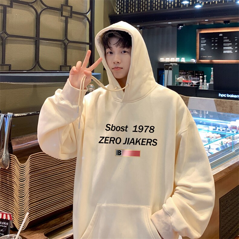 ！连帽圆领卫衣男装港风帽衫男LM179-P35,男装卫衣,电商B367