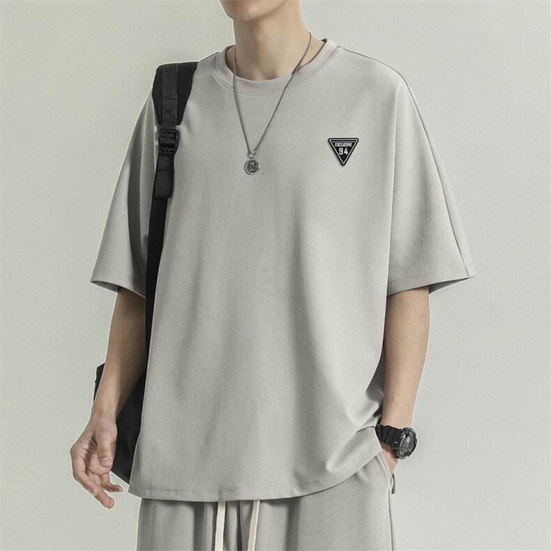 运动服夏季薄款速干休闲篮球服夏天t恤短袖帅气TT312-特批-36,男装T恤,星座718