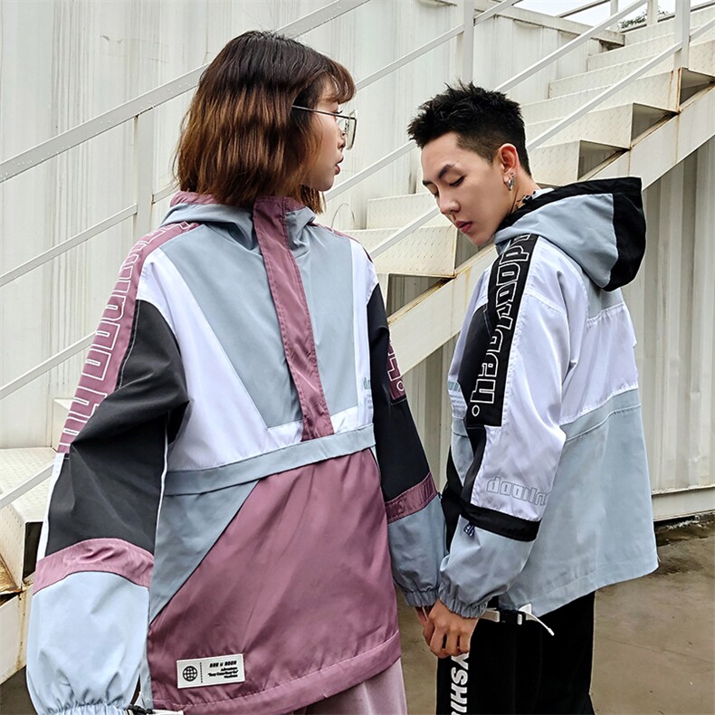 709*衣TZ01 P80+裤K78 P65 20秋款 港风连帽休闲潮流运动套装图片