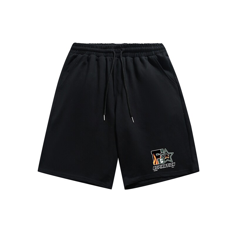 港风2023夏季新品ins潮牌印花休闲运动套装短袖短裤TZ213-P50K68,男装休闲套装,电商A247-1