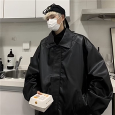 2023美式秋季夹克新款男时尚潮凯美拉皮外套Y6605P68，男装夹克，星座1116-2