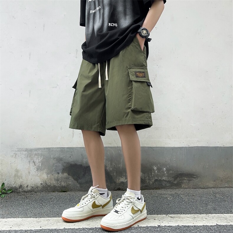 2024夏季新款工装短裤男美式潮牌大口袋潮流五分裤现货K7794-P26,男装牛仔裤,星座512-3