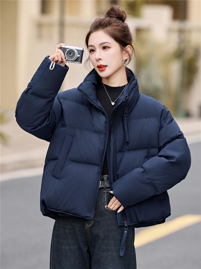 2025年冬季保暖90白鸭绒,女装羽绒服,艾尚靓装