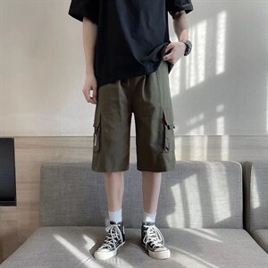 男春季潮流时尚休闲短裤工装裤D105P26图片