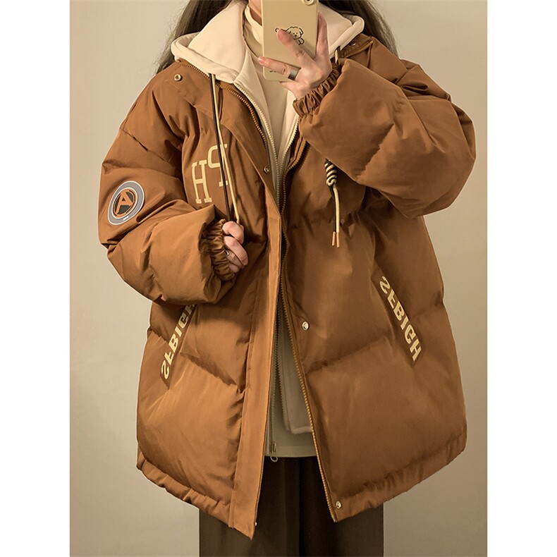 冬季宽松/假两件休闲外套潮加厚棉衣XZ102B-1M2681-P125,男装棉衣,星座102B-1
