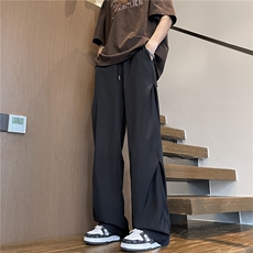 夏季休闲冰丝裤男垂感裤子男A061-EX50292-聚酯纤维-特批25，男装休闲裤，电商A061