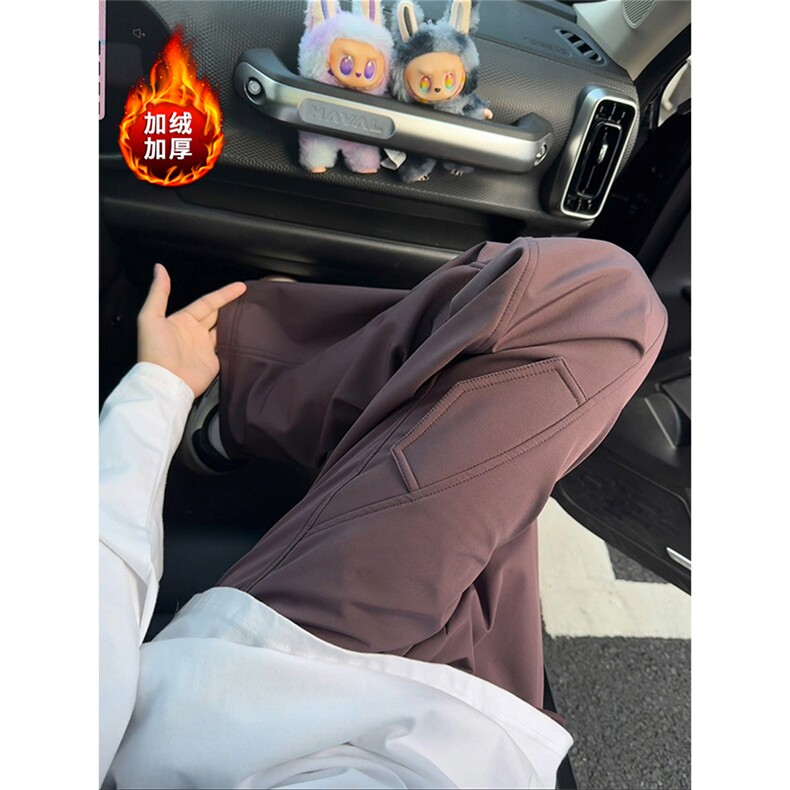 冬季加绒防水休闲裤男美式户外多色大码工装裤5D2117-TP30不,男装工装外套,电商A102
