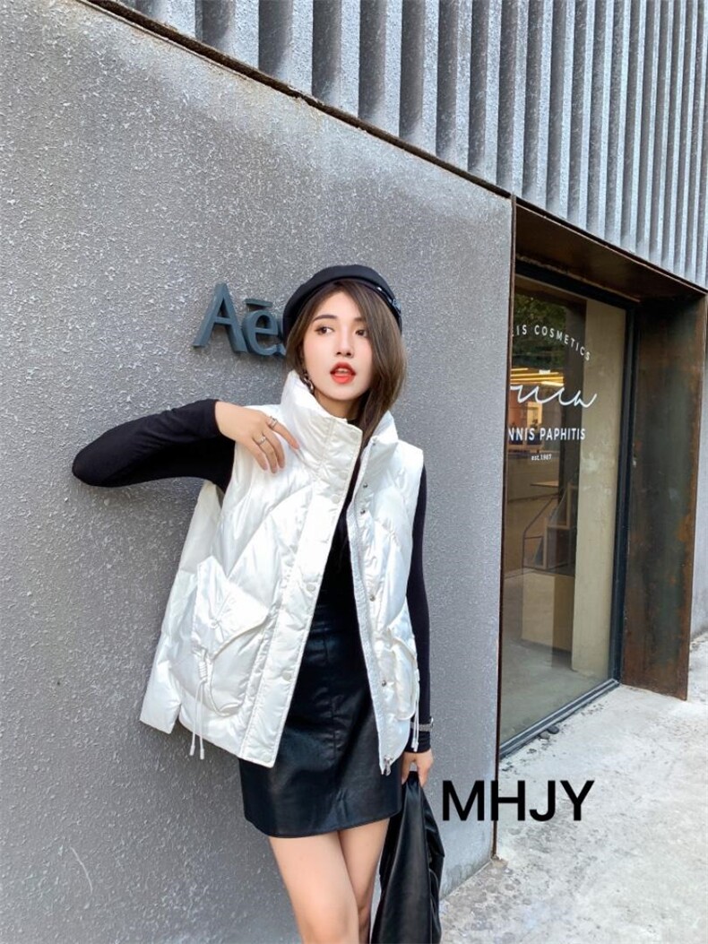 2021#冬羽绒马甲，女装马甲，美合佳彦