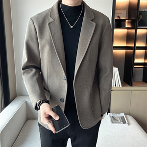 店主风~2025秋冬新款休闲呢子西装外套 F850/P125图片