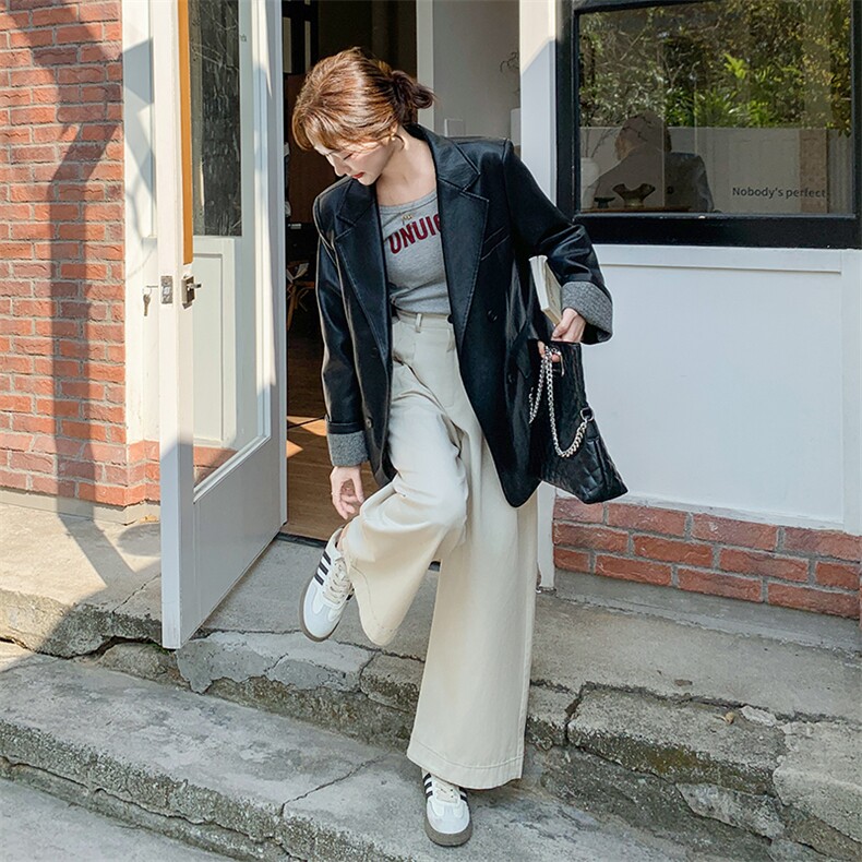 有货春秋西装皮衣外套1015P165K238,女装西装,2C176