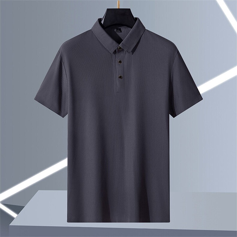 夏季男士冰丝潮流plolo衫商务休闲百搭中青年半袖上衣1166-P36，男装Polo衫，电商B306