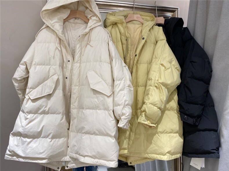 韩可人主打羽绒服！，女装羽绒服，韩可人