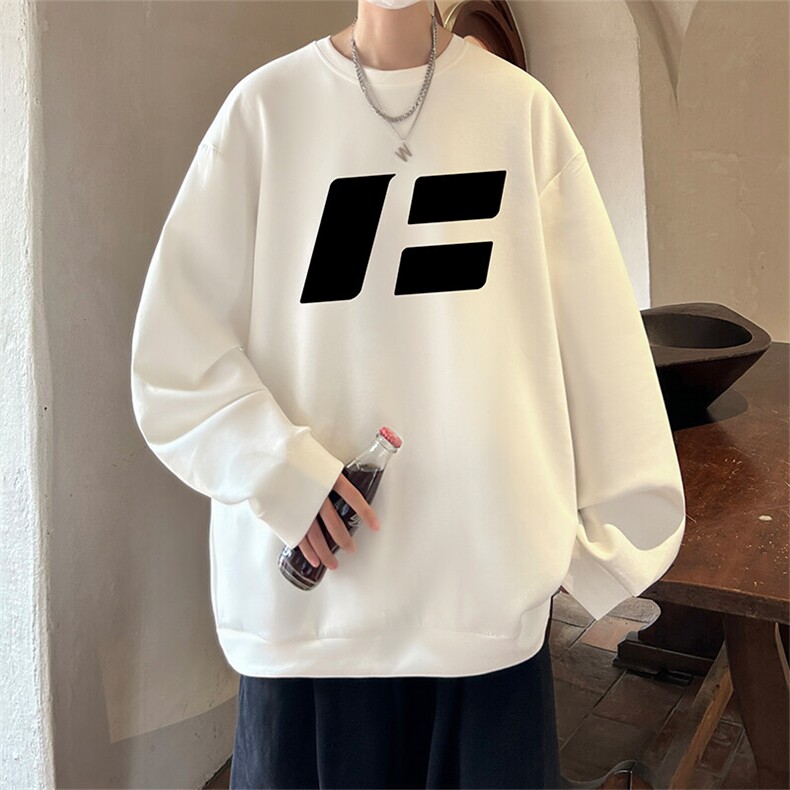 控38简约帅气百搭长袖t恤男大码卫衣 T4435-P25图片