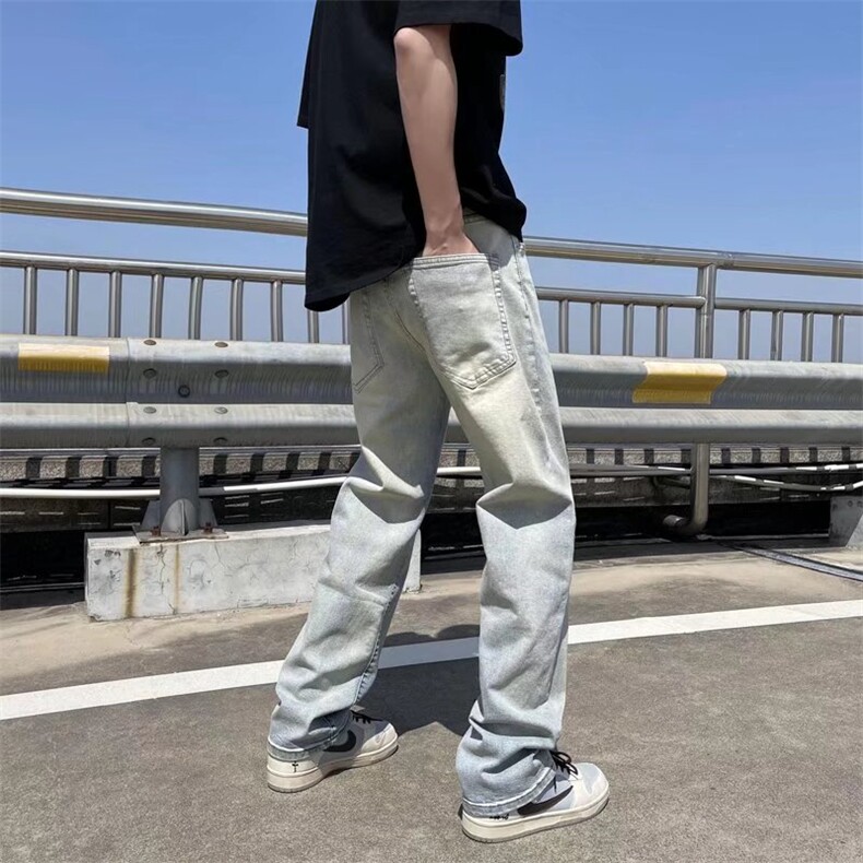 2023年新款男直筒休闲牛仔裤K196P42,男装牛仔裤,星座1116-2