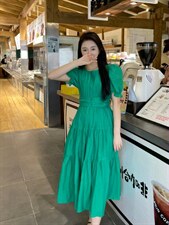 夏季连衣裙，女装连衣裙，一露玛娜