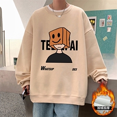 加绒加厚杏色