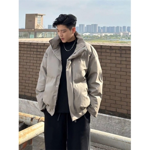 网图 冬季哑光PU皮棉服 加厚保暖棉衣D8808-特P65图片