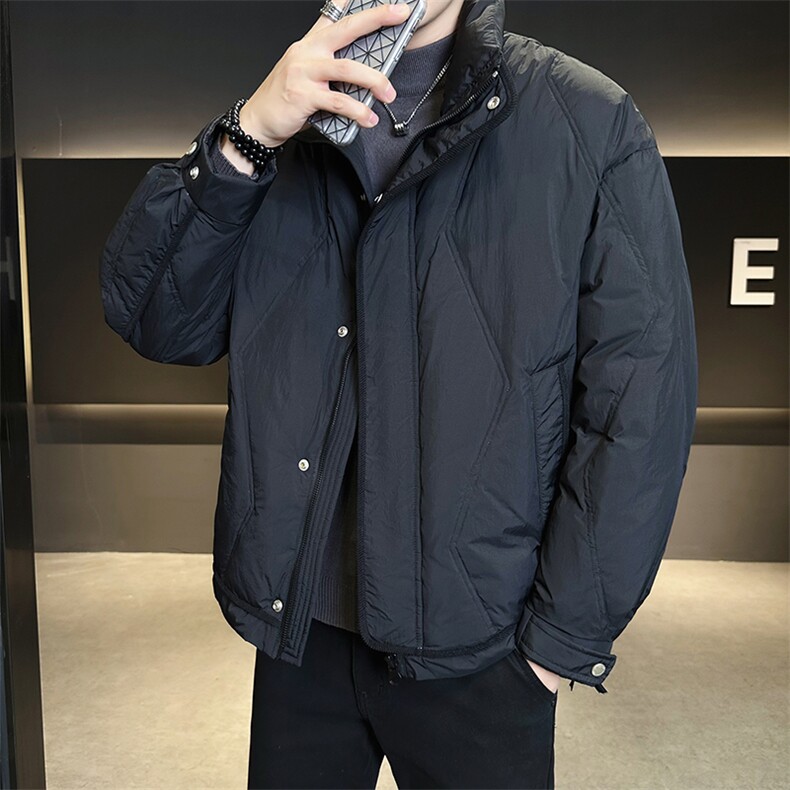 90标新款冬季包边设计菱格轻薄羽绒服保暖时尚外套YR5662-P279,男装羽绒服,电商D342