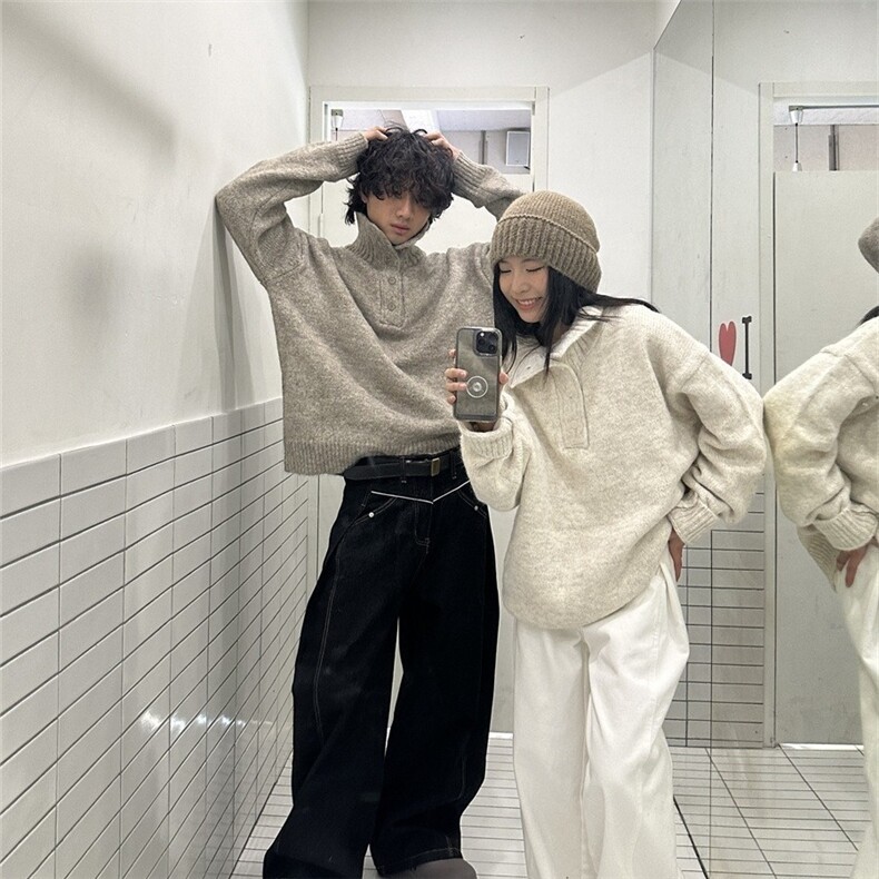 男士毛衣高领打底衫内搭线衣新款秋冬季潮牌针织衫MYB92-P52图片