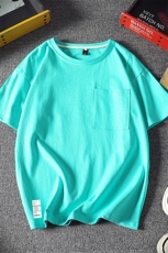 DX24045-P25大口袋百搭短袖t恤男大码半袖体恤上衣服，男装T恤，电商A040A