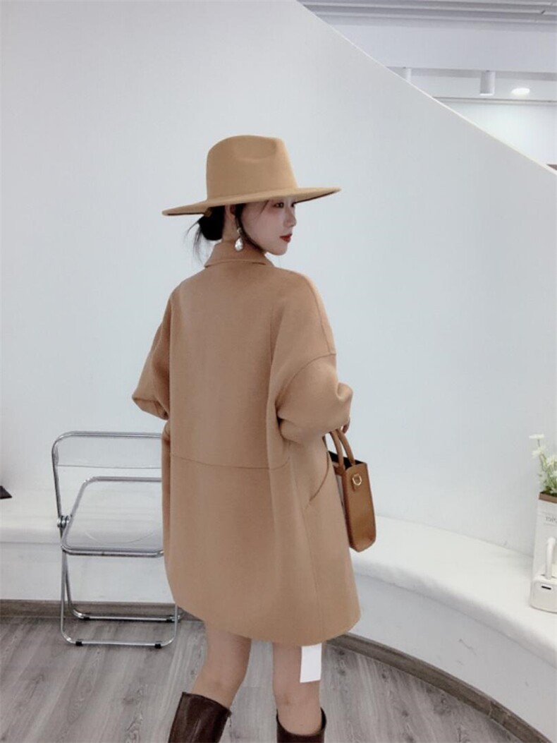 冬季双面羊毛大衣，其它，新依西阁