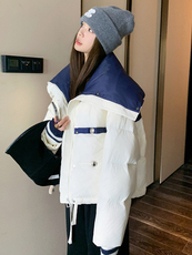 2025冬季现货羽绒服90白鸭绒210-681-P320-K468，女装羽绒服，韩蜜菓