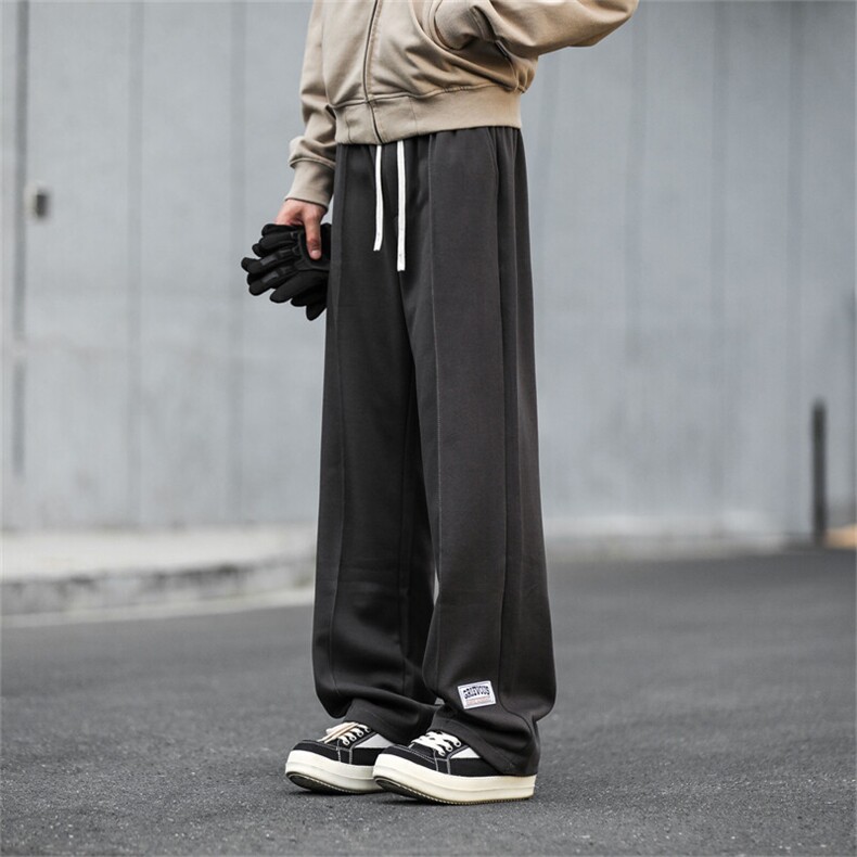 903-AK168-特P50休闲卫裤【白花灰浅灰深灰卡其黑色】3，男装休闲裤，星座903