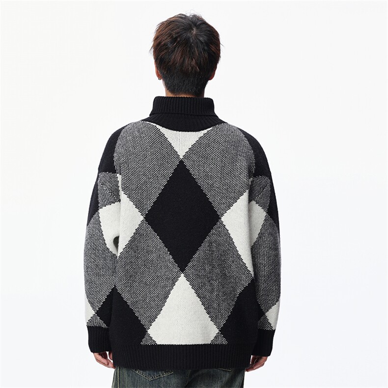 【新品】2025秋冬男士时尚休闲百搭针织毛衣潮流-M205-P55,男装针织衫/毛衣,星座1105-1