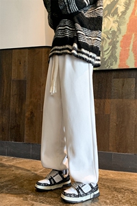 8XL-M 羊羔绒卫裤男加肥加大码加厚加绒运动裤男胖子9029P45控68图片