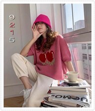 2022年春季新品樱桃七分袖，其它，木橙紫 MC·Z