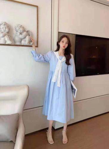 新款韩版两件套连衣裙，女装连衣裙，莎咔