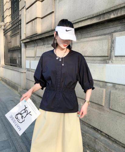 夏季新品，洗水棉小衫，女装，依纤