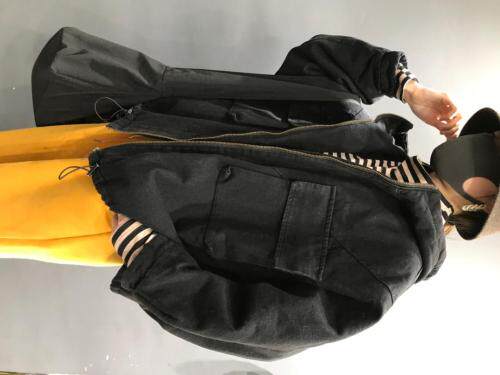 印花牛仔棉服，女装棉衣/棉服，怪怪树