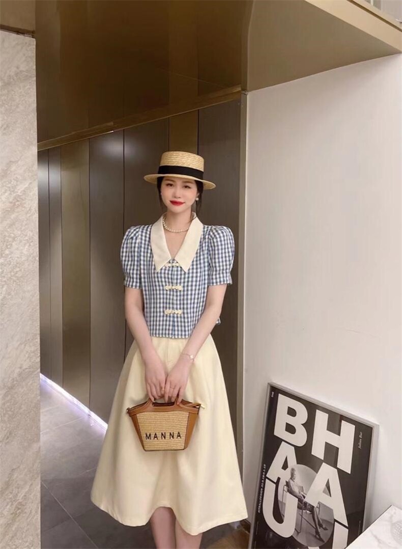 复古盘扣短宽上衣，其它，泰靡(1F)