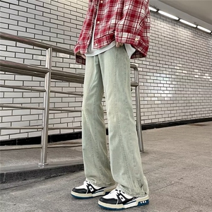 美式牛仔裤男款秋季长裤潮 KM752 P45图片