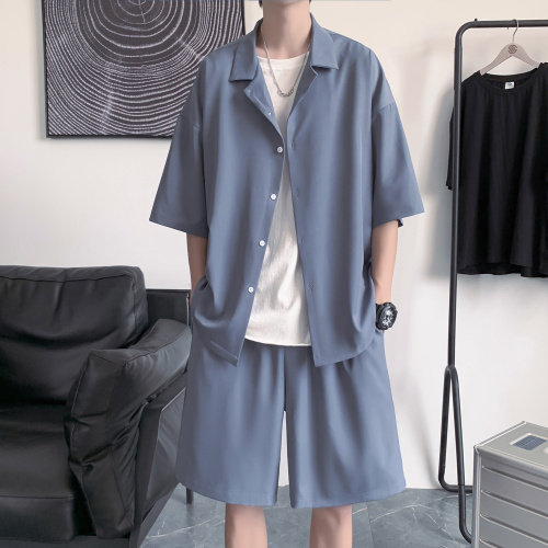 男士运动套装冰丝2023新速干男一套搭配TZ001-特批55（控价：88）图片