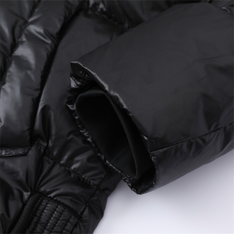 新标90白鸭绒中长款简约连帽外套纯色加厚羽绒服ESY0227-P270,男装羽绒服,电商B306