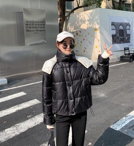 香丽迪冬装新款羽绒服图片