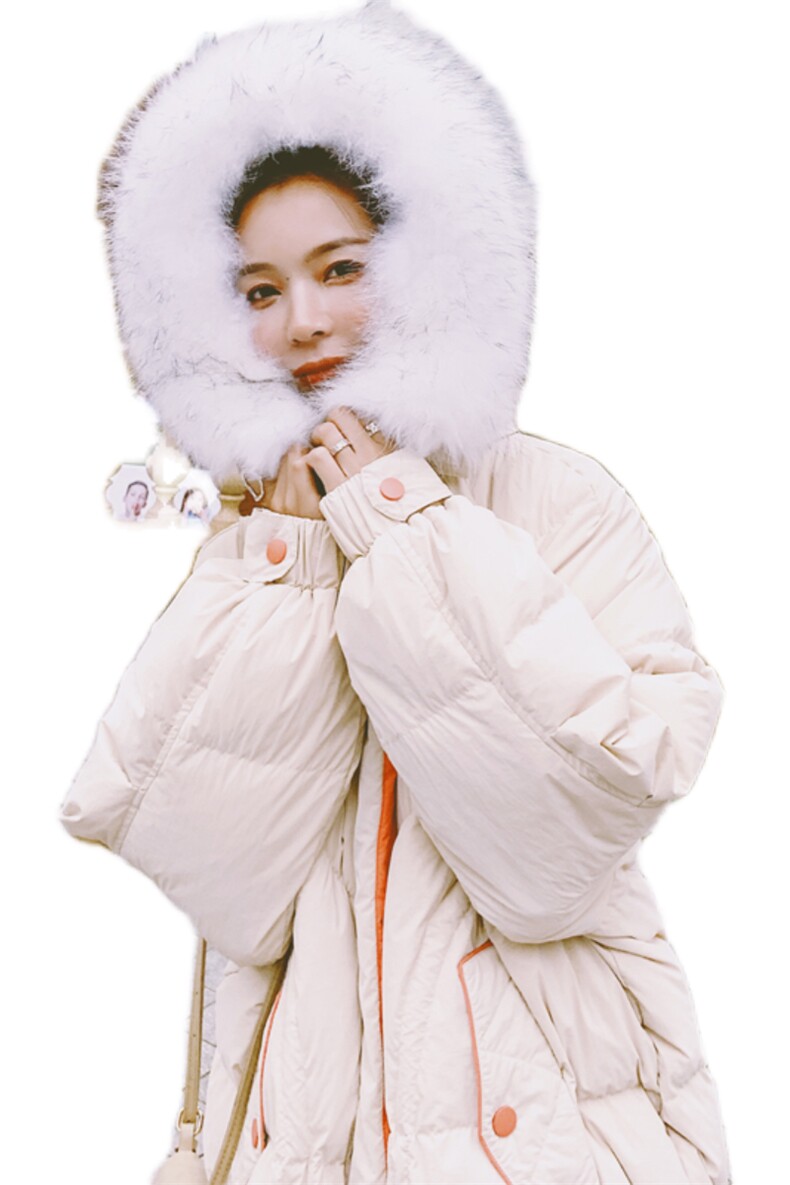 现货271-8802-P175大毛领中长款棉衣外套控248,女装棉衣/棉服,浙宝271