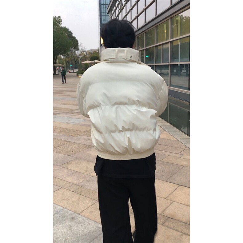 韩系短款立领时尚棉衣冬款休闲经典舒适百搭上衣外套HY875P95,男装棉衣,电商A102B