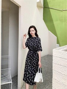 气质连衣裙图片