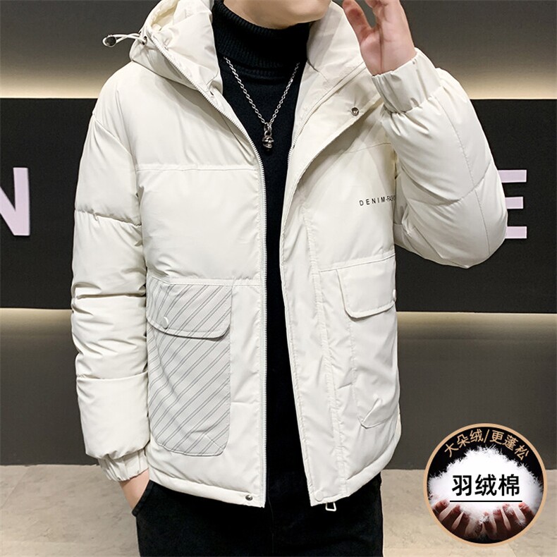 主推数据款 高品质冬季男士羽绒棉服 冬装加厚棉衣外套图片