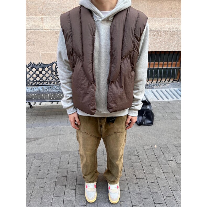 【有货】3361CC-特P68线型分割棉服马甲男加厚V领保暖背心,男装背心/马甲,星座1007（原301D）